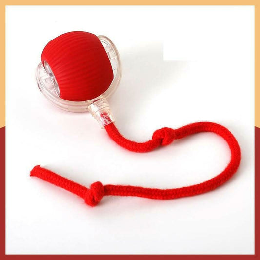 Stream Cat&Dog Toy - Interactive USB Rechargeable Ball Toy on Rug , Anti-Depression Fun Gift for Cats & Dogs
