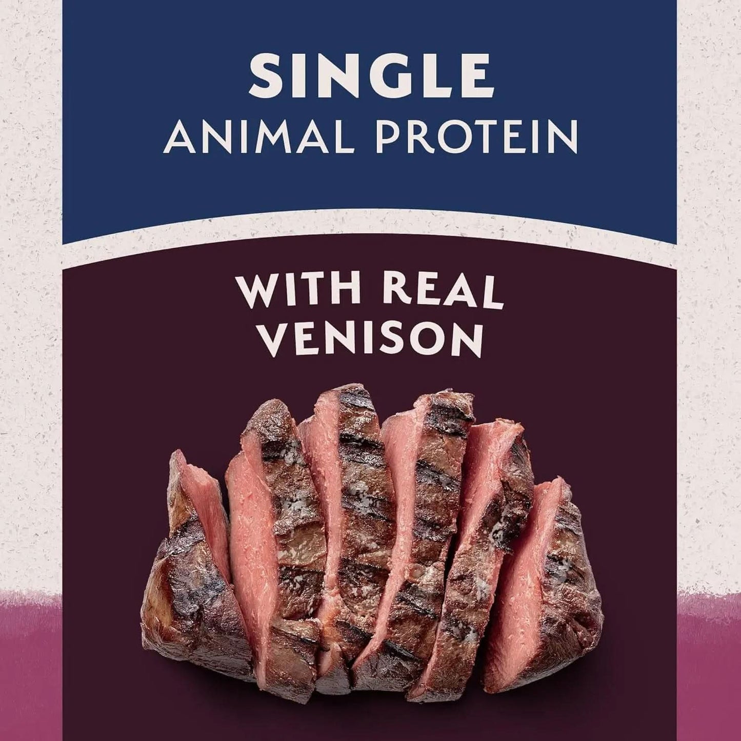 Limited Ingredient Adult Grain-Free Dry Dog Food, Sweet Potato & Venision Recipe, 4 lb
