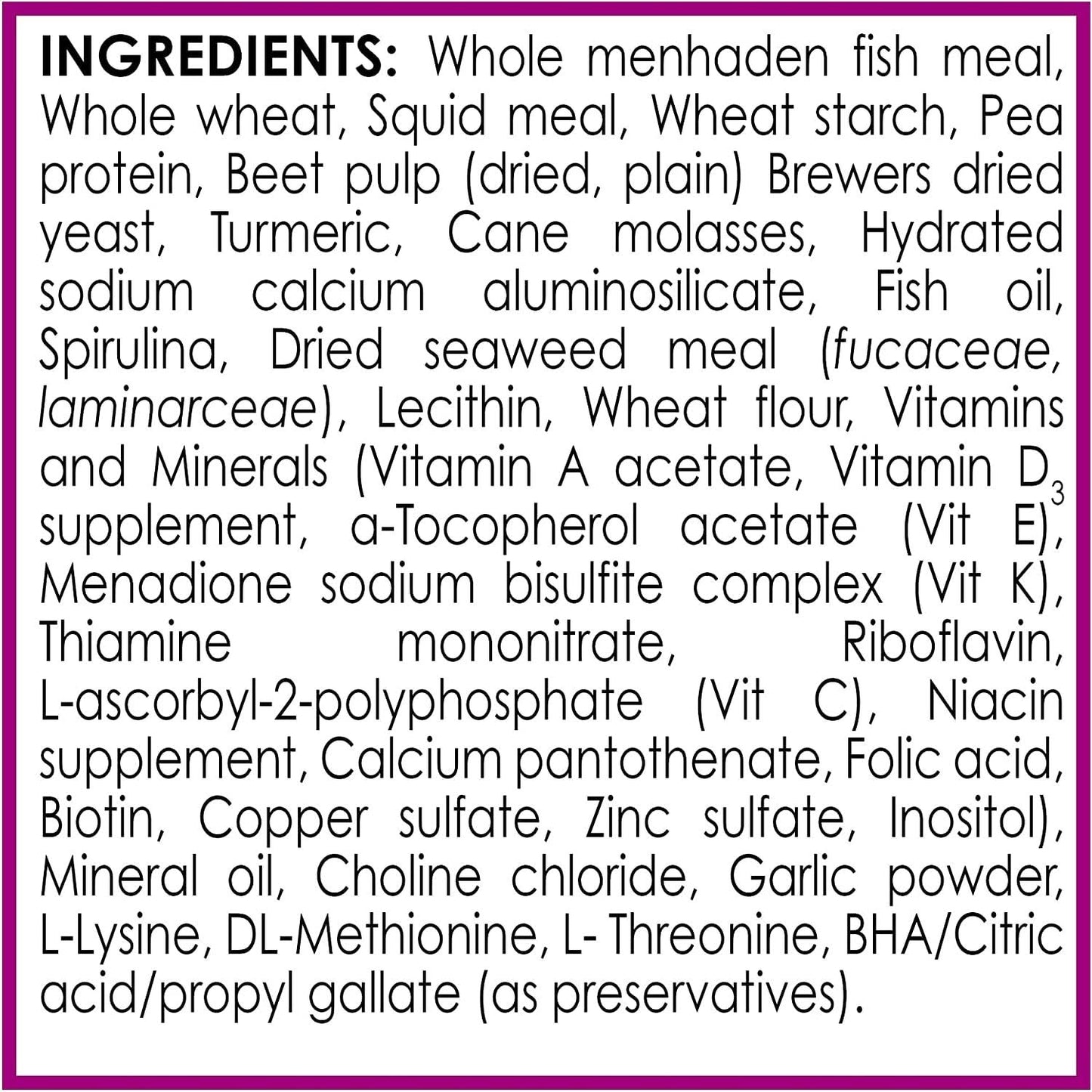 Tropical Greens Flakes Fish Food for Tropical Fish, 2.1-Ounce Container