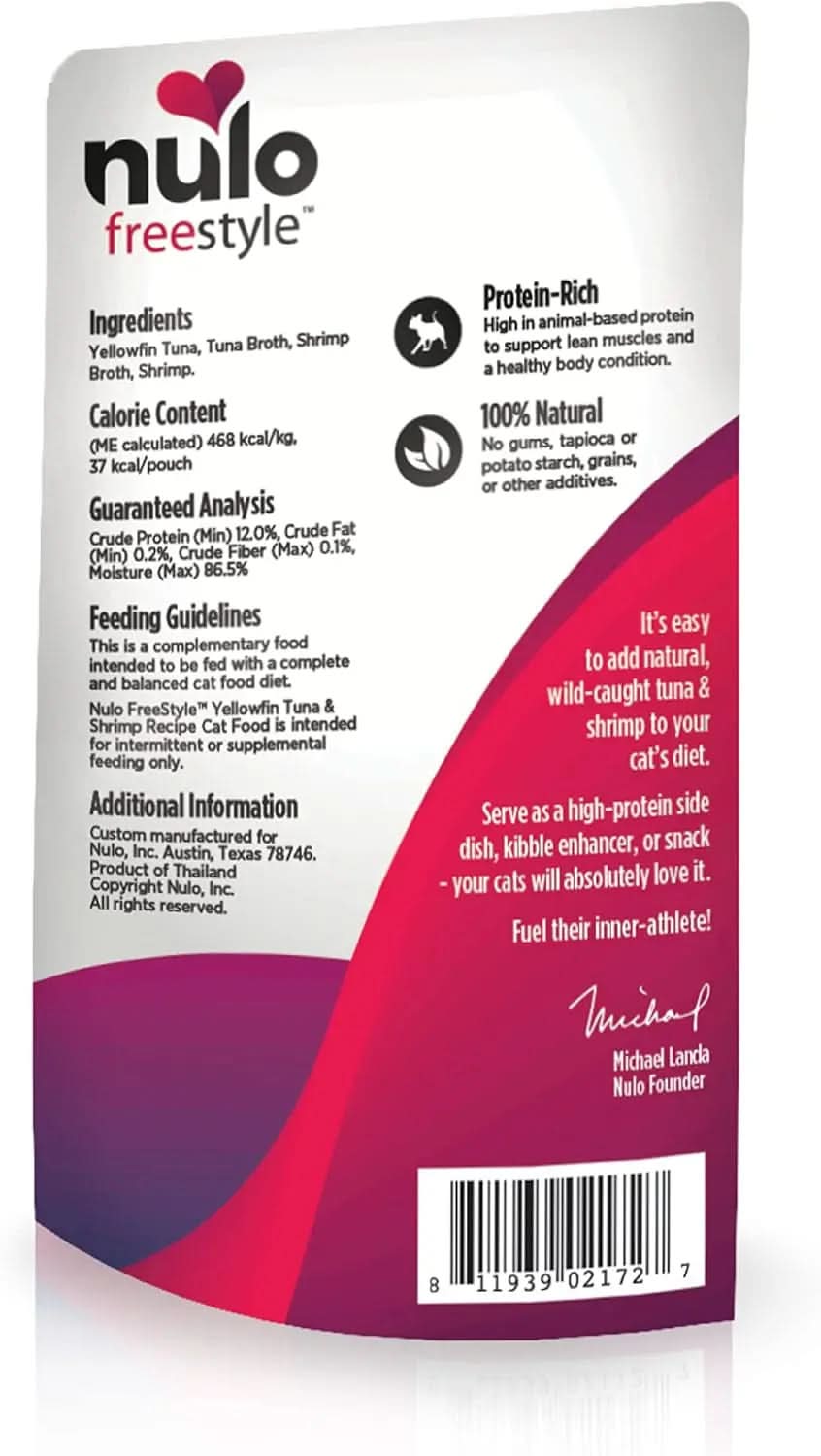 Freestyle Premium Grain-Free Wet Cat Food Pouch for Cats and Kittens, Enriched with Amino Acids for Heart Health and High Animal-Based Protein