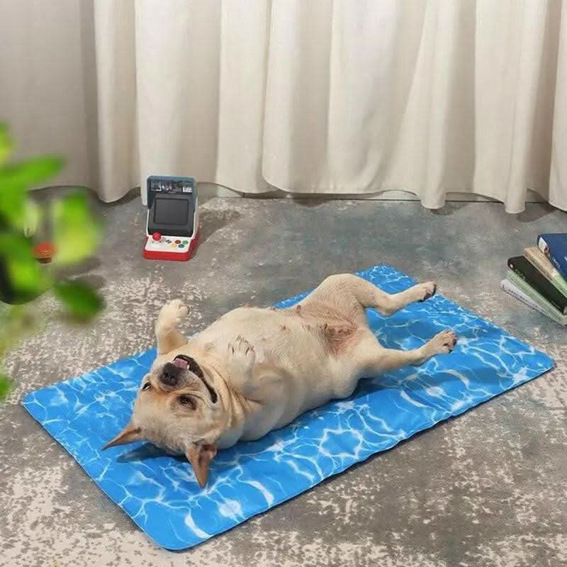 2025 Summer Pet Cooling Pad - Eco-Friendly Large Dog & Cat Cooling Mat for Beds, Crates & Outdoor Use | Portable, Waterproof, Non-Shedding & Durable for Travel, Camping & Hot Days