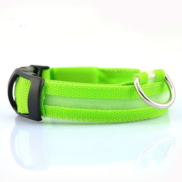 2 PCS Set Nylon LED Dog Collar - Pets Best shop