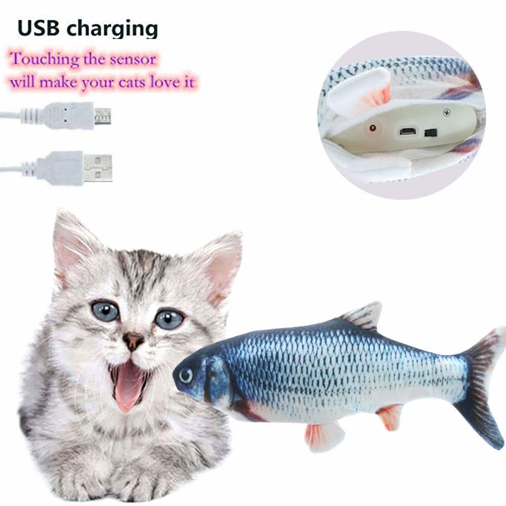 Electric Flipping Fish Toy for Cats - Pets Best shop