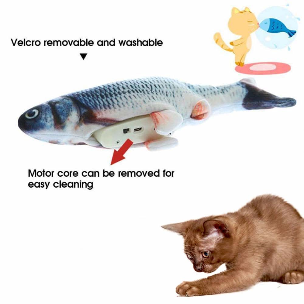 Electric Flipping Fish Toy for Cats - Pets Best shop