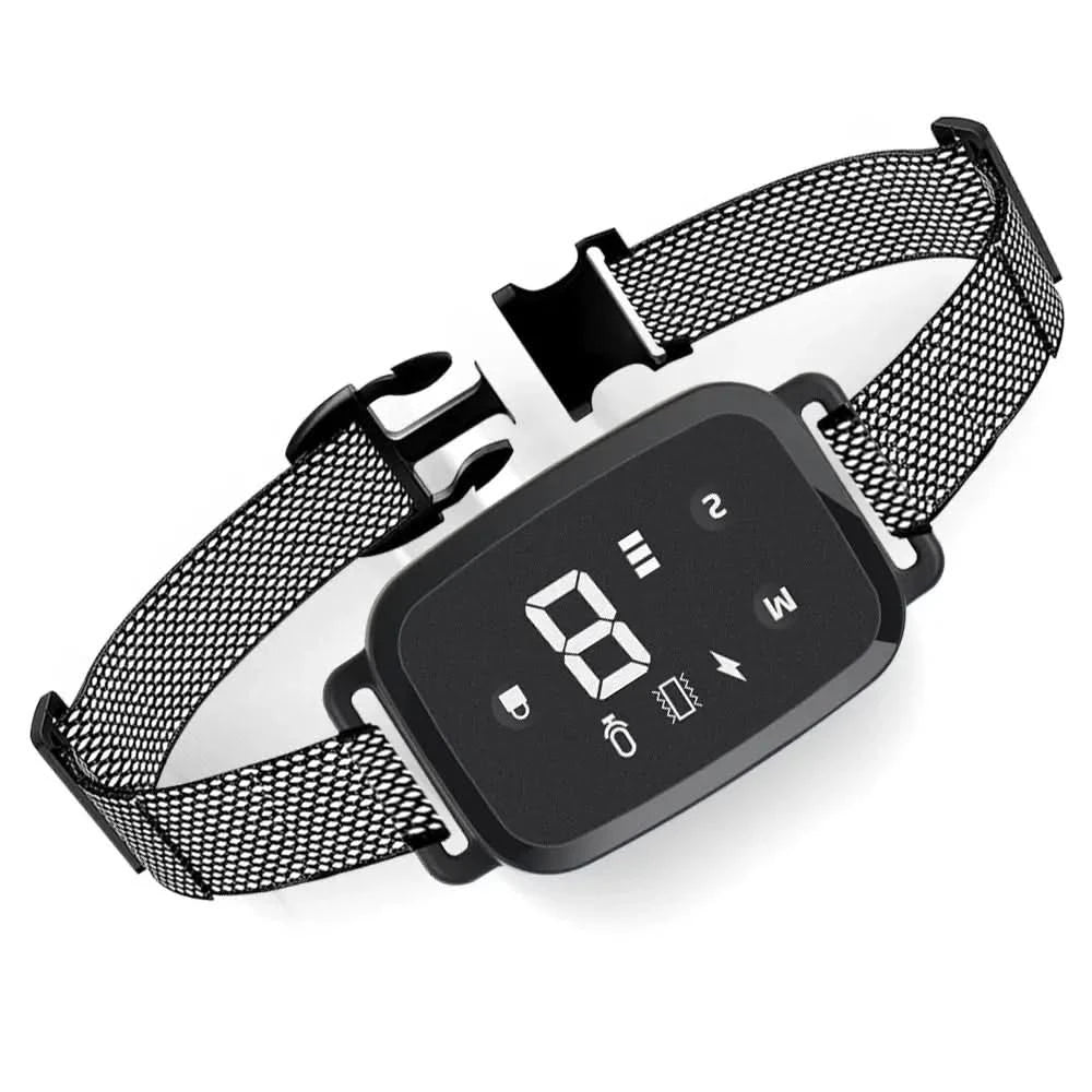 Electric Dog Training Collar Waterproof Dog Bark Collar Pet With Stone's Store