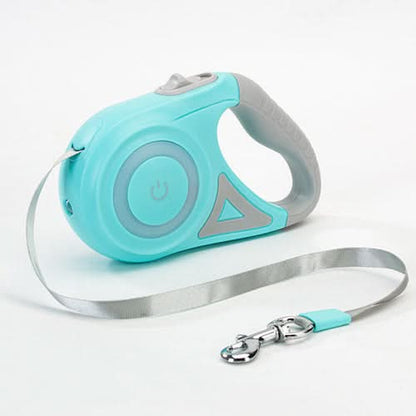 Dog Leash Retractable Leash And Dog Collar Spotlight Automatic Pet Dog - Pets Best shop