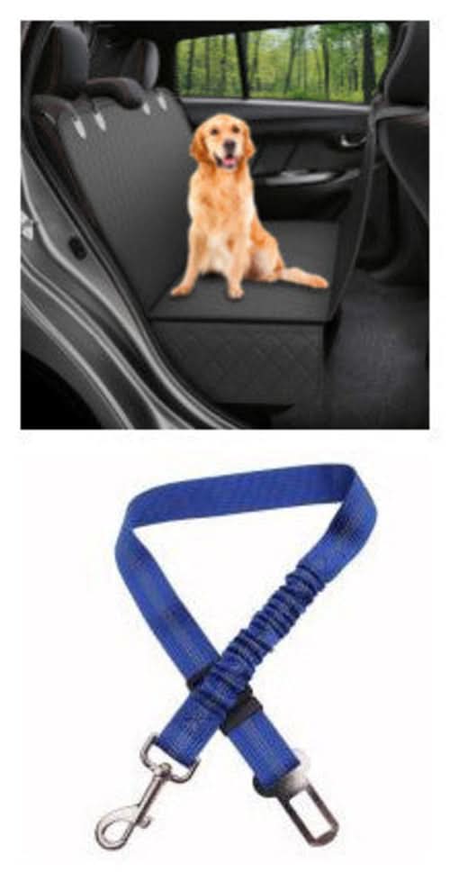 Dog Car Seat Cover View Mesh Pet Carrier Hammock Safety Protector Car - Pets Best shop
