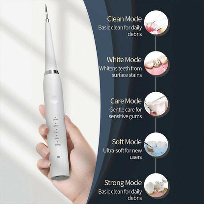 Oceantree Electric Teeth Cleaner Tartar Ultrasonic Tooth Cleaner Teeth Dental Scaler Tartar Remover Usb Electric Tooth Brush Electric Toothbrushes for Adult