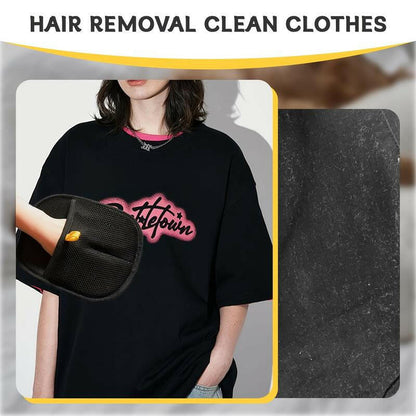 Gloves for Removing Pet Hair and Fluff - Featuring a Dual Brush Design, Specifically Designed for Cleaning Cat Hair, Reusable, Enhancing Comfort and Cleanliness in Your Home