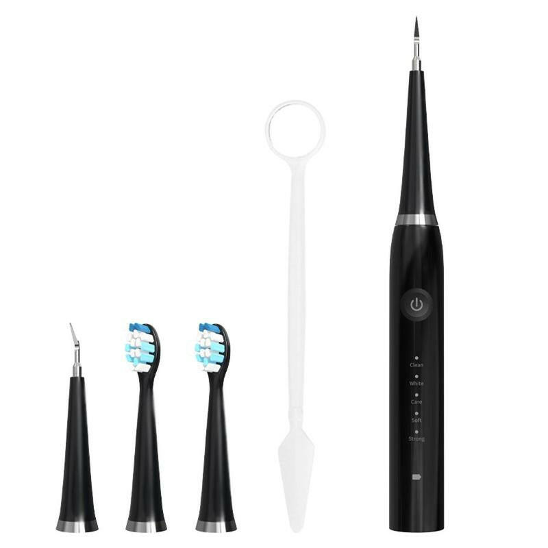 Oceantree Electric Teeth Cleaner Tartar Ultrasonic Tooth Cleaner Teeth Dental Scaler Tartar Remover Usb Electric Tooth Brush Electric Toothbrushes for Adult