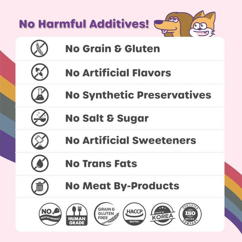 Nutritious Cat Treats, Grain-Free, Lickable, Squeezable Creamy Cat Treat/Topper, Variety Box
