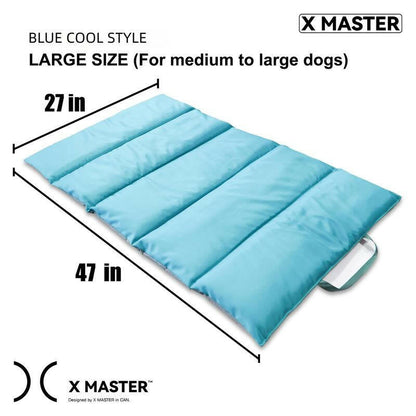 4-Season Waterproof Pet Mat with Handles - Dirt-Proof Cushion for Cats & Dogs,Pet Cooling Mats.