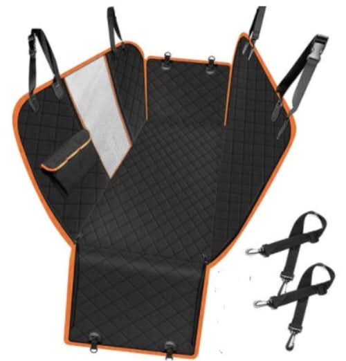 Dog Car Seat Cover View Mesh Pet Carrier Hammock Safety Protector Car - Pets Best shop