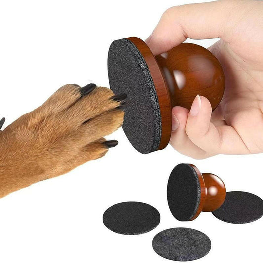 Dog Nail File, Cat Nail File, Dog Nail File Board - Stress-Free Nail Filing for Dogs, Nail File for Dogs, Dog Scratch Pad for Nails, Made from 100% Real Wood