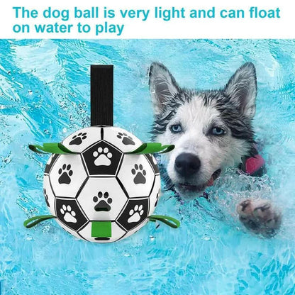 Balls, Soccer Ball Outdoor and Indoor, Herding Ball Dogs，Durable Balls Medium and Larger Size, Puppy Birthday Gifts, Tug Interactive Giant Tennis Ball Pet Product Tool Smart Interactive Cat Ball Smart Pet Keep Pet Chew Dog Toy Record Second