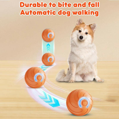 SPOVEN Intelligent Jumping Vibration Interactive Dog Ball, Automatic Sports Bouncing Ball Toy, Suitable for Small/Large Dogs, Durable Resistant Chewing Design, USB Rechargeable