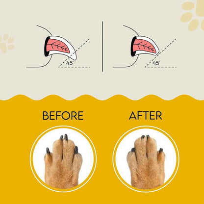 Dog Nail File, Cat Nail File, Dog Nail File Board - Stress-Free Nail Filing for Dogs, Nail File for Dogs, Dog Scratch Pad for Nails, Made from 100% Real Wood