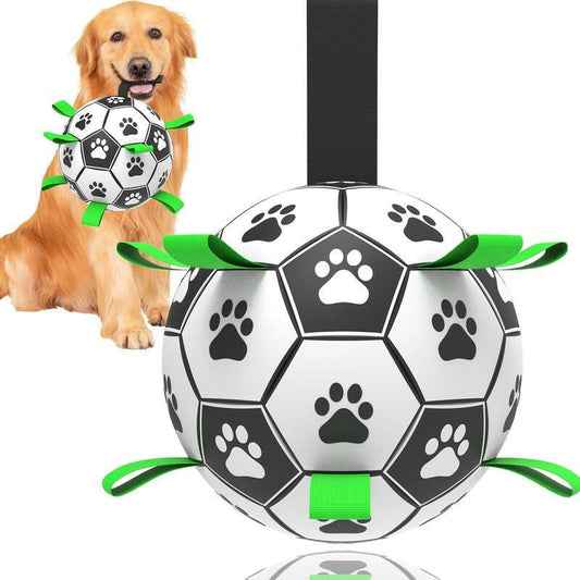 Balls, Soccer Ball Outdoor and Indoor, Herding Ball Dogs，Durable Balls Medium and Larger Size, Puppy Birthday Gifts, Tug Interactive Giant Tennis Ball Pet Product Tool Smart Interactive Cat Ball Smart Pet Keep Pet Chew Dog Toy Record Second