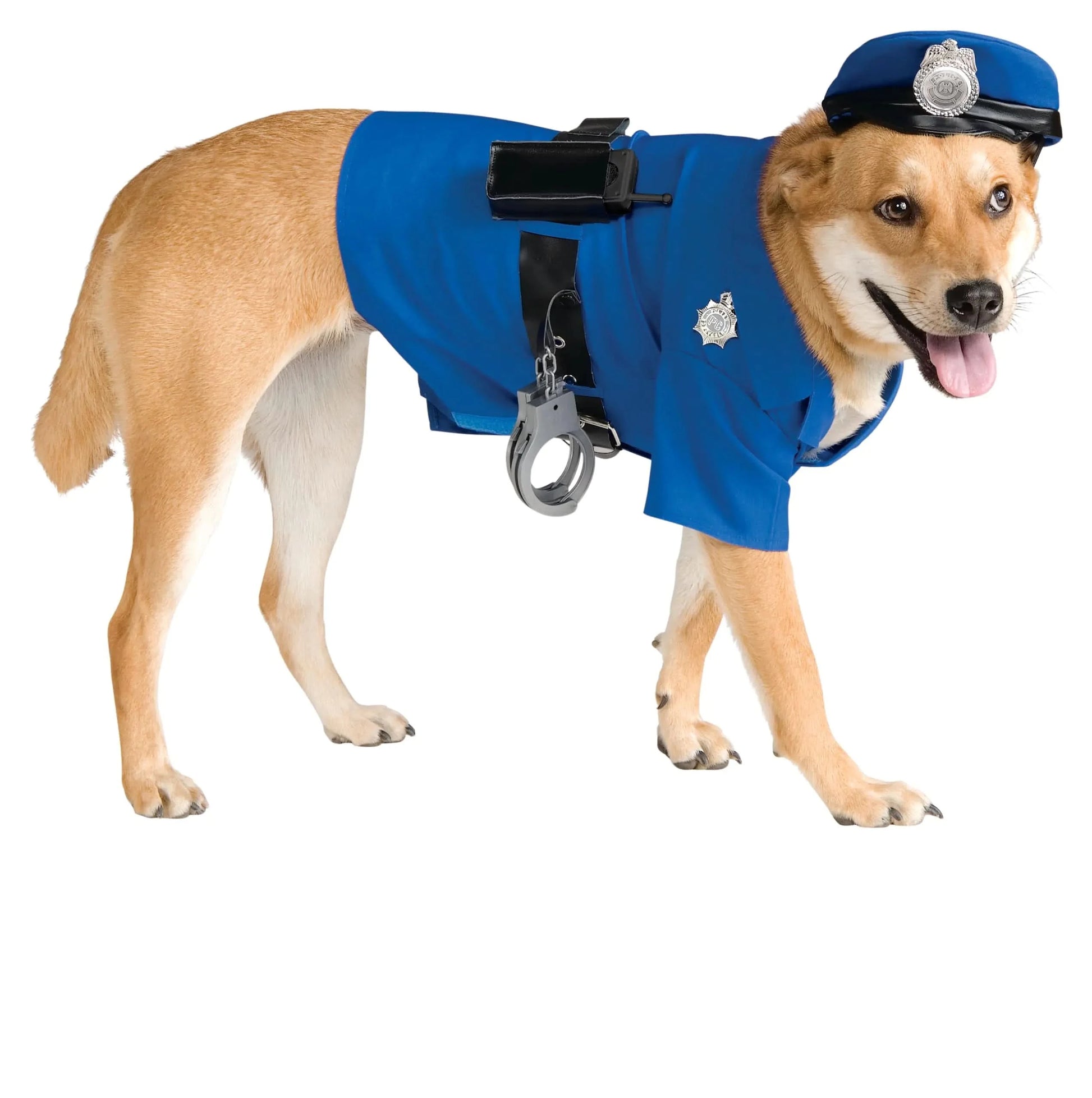 Rubies Police Dog Pet Costume Large for Themed Parties and Halloween - Pets Best shop