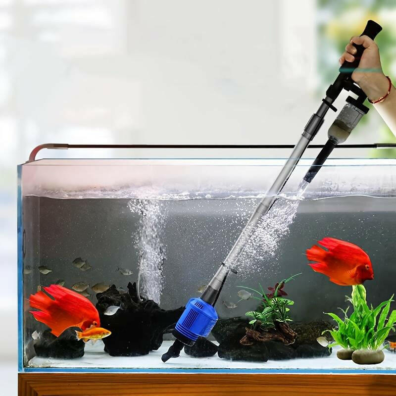 Water Change Sand Washerelectric Suction Deviceautomatic Pumpingsucking Fish Fecescleaning Aquarium Tools