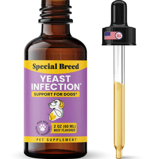 Special Breed Yeast Infection Treatment for Dogs - Soothing Itch Relief, Ear Infection Treatment, Reduces Irritation & Inflammation, 2 Oz