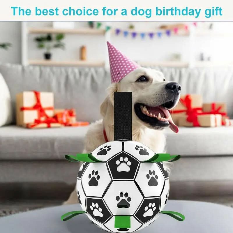 Balls, Soccer Ball Outdoor and Indoor, Herding Ball Dogs，Durable Balls Medium and Larger Size, Puppy Birthday Gifts, Tug Interactive Giant Tennis Ball Pet Product Tool Smart Interactive Cat Ball Smart Pet Keep Pet Chew Dog Toy Record Second