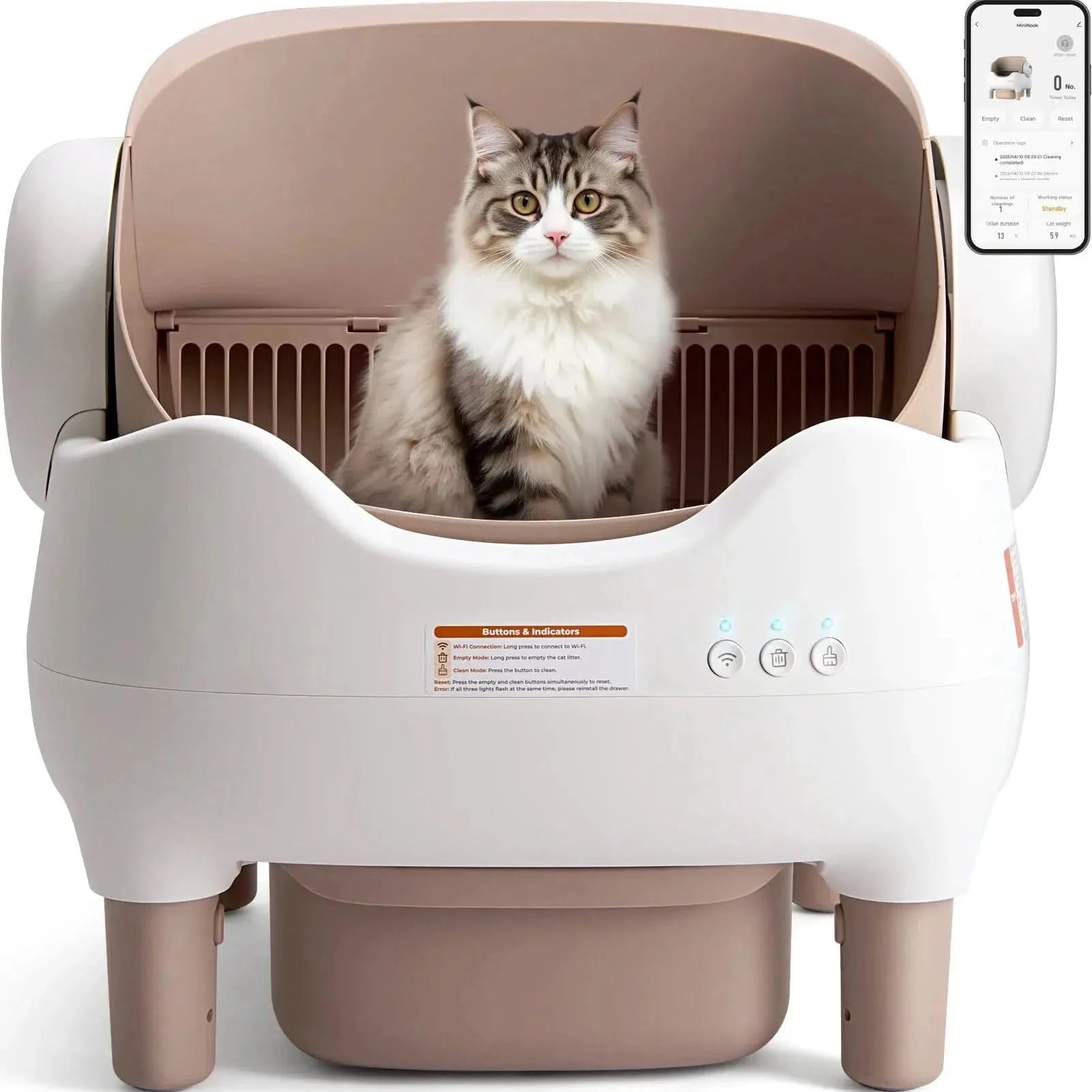 Automatic Self Cleaning Litter Box Big Save Store