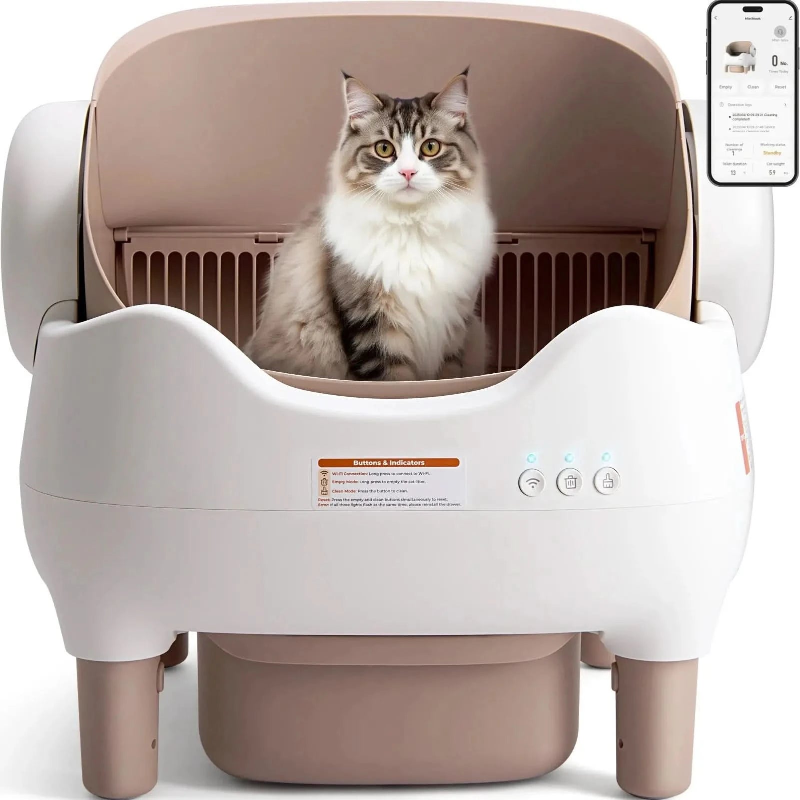 Automatic Self Cleaning Litter Box Big Save Store