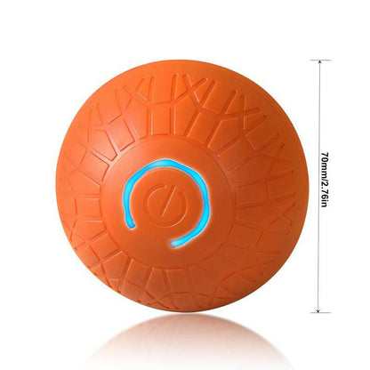 SPOVEN Intelligent Jumping Vibration Interactive Dog Ball, Automatic Sports Bouncing Ball Toy, Suitable for Small/Large Dogs, Durable Resistant Chewing Design, USB Rechargeable