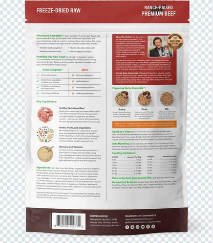 Ultimate Pet Nutrition - Nutra Complete Beef