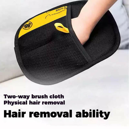 2-Pack Pet Hair Remover Two-Way Brush Sticky Hair Remover Cat Hair Dog Hair Glover, Pet Grooming Home Cleaning Pet Hair Gloves, Deshedding Tool Cleaner