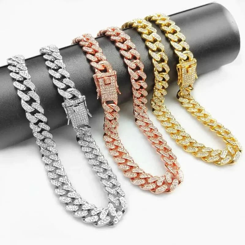 Diamond Cuban Link Pet Collar Hoopreety Store