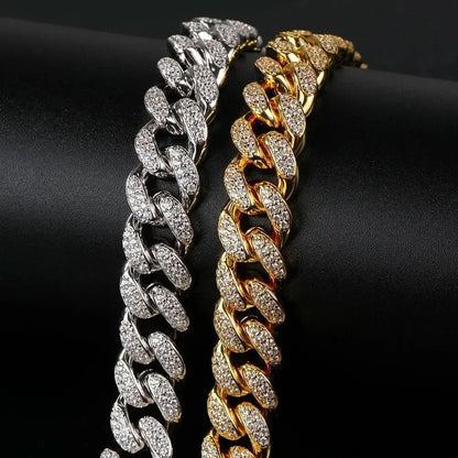Diamond Cuban Link Pet Collar Hoopreety Store