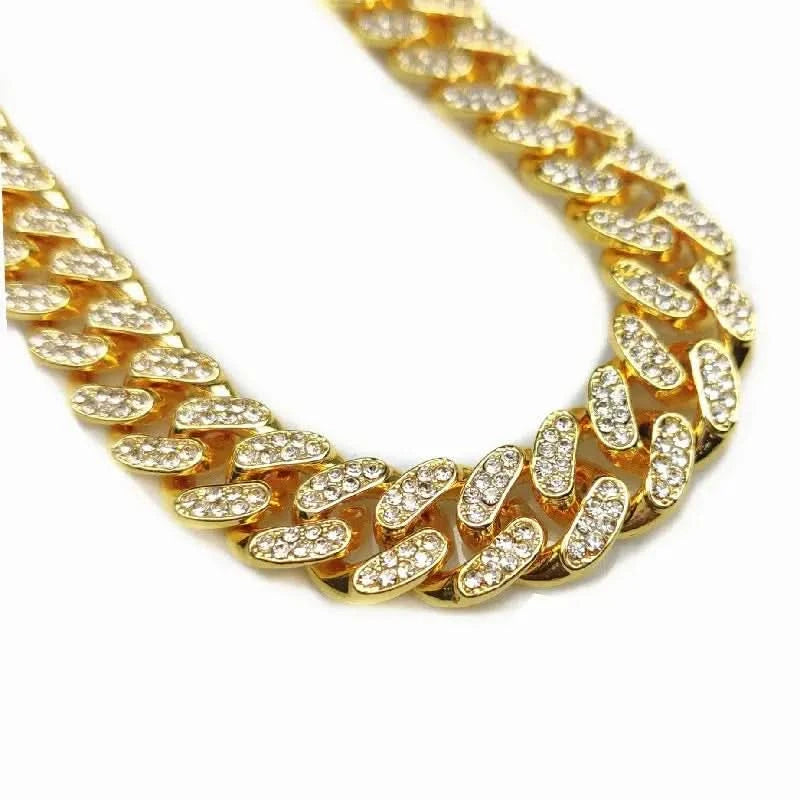 Diamond Cuban Link Pet Collar Hoopreety Store