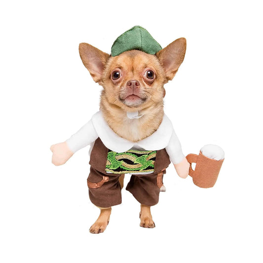 Pet Krewe Small German Oktoberfest Dog Costume - Barktoberfest Halloween Dog Costume - Perfect for Christmas Holiday Halloween Parties Photoshoots Gifts for Dog Lovers - Pets Best shop
