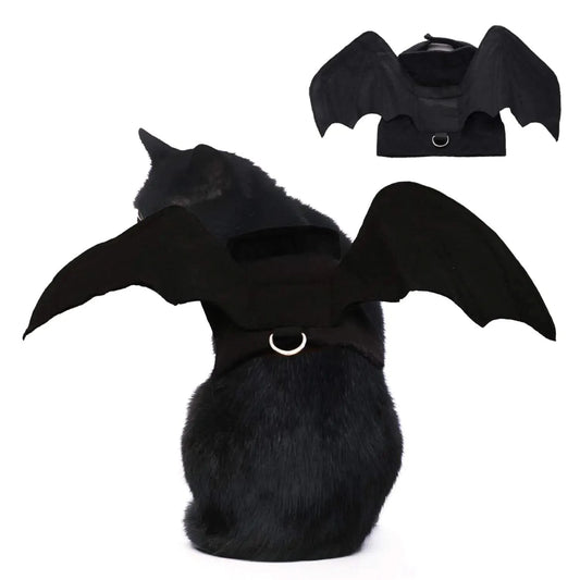 BWOGUE Pet Bat Wings Costume for Cat & Dog Pet Apparel Clothes for Halloween Party Small - Pets Best shop