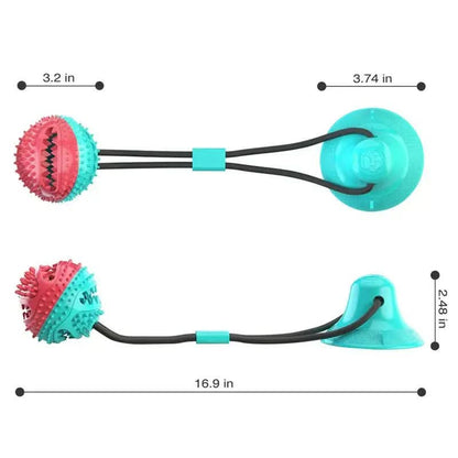 Suction Ball Interactive Dog Toy - Pets Best shop
