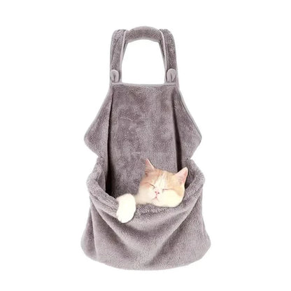 Pet Backpack for Dogs and Cats - Plush Dual Shoulder Bag My Store