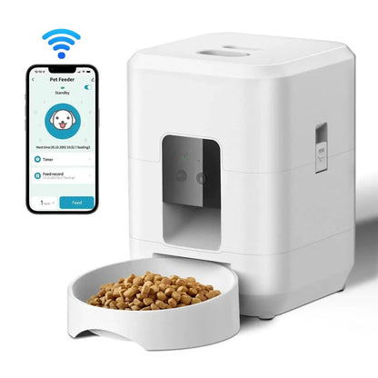 Pet Intelligent Timing Quantitative Remote Automatic Pet Feeder My Store