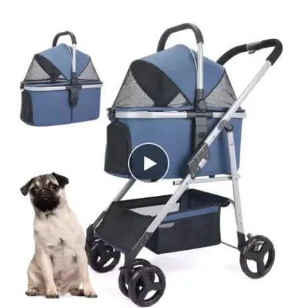 Pet Folding Stroller My Store