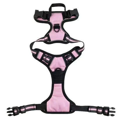 Reflective Nylon Chest and Back Harness for Dogs My Store