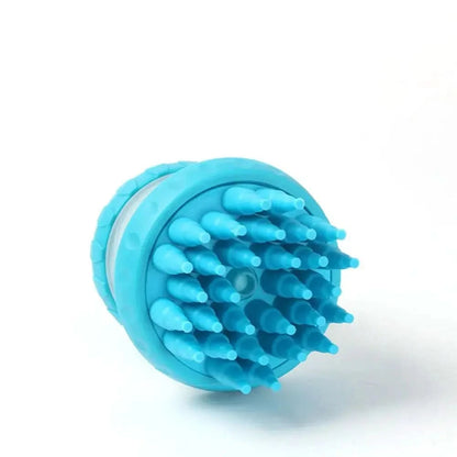 Dog Bath Brush with Massage Comb and Foot Cup My Store