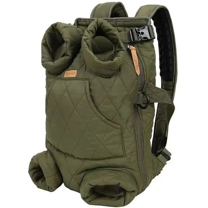 Winter Thickened Portable Pet Chest Backpack My Store