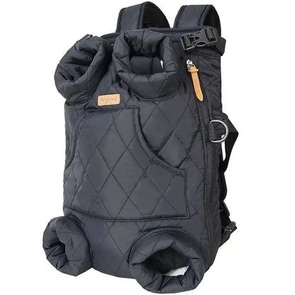 Winter Thickened Portable Pet Chest Backpack My Store