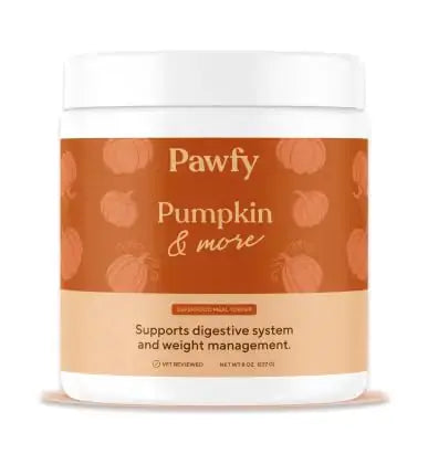Pawfy Pumpkin for Dogs - Natural Fiber Supplement | Organic Pumpkin Powder for Dogs with Digestive Support | Supports Stomach Healthy Digestion - 100% Pumpkin Puree Fiber My Store