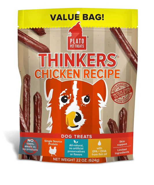 Plato Pet Treats Natural Pet Treats Chicken 22 oz My Store