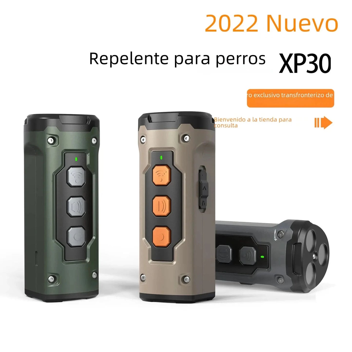 2023 Ultrasonic Dog Repeller with Flashlight Feature My Store