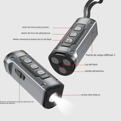 2023 Ultrasonic Dog Repeller with Flashlight Feature My Store