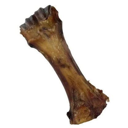 King Lou Whole Beef Shin Bone - 100% USA Grass Fed - Natural Dental Support & Chew Toy for Medium to Large Dogs - Single Ingredient - Slow Baked - No Fillers