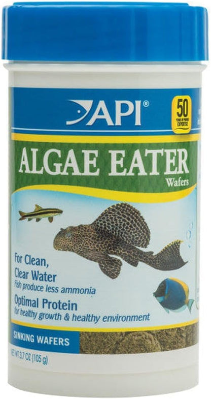 Algae Eater Wafers - 3.7 Ounce Container of Algae Fish Food